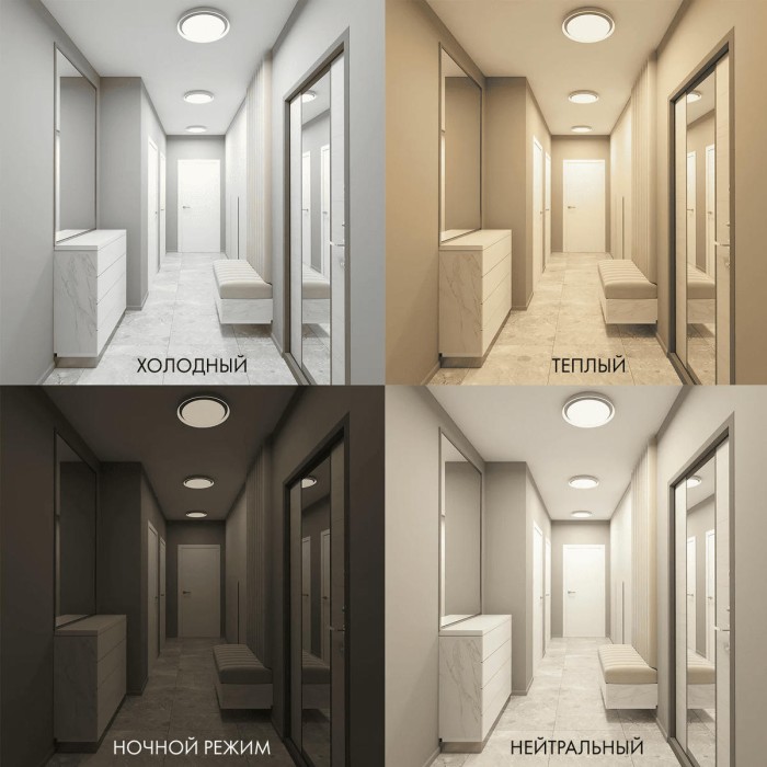 Потолочный светодиодный светильник Denkirs DK6516-WH/1