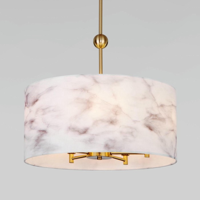 Подвесная люстра Eurosvet Brume 60174/5 латунь a069024