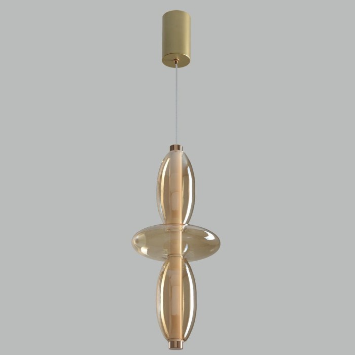 Подвесной светодиодный светильник Crystal Lux Quasar SP14W Led Amber