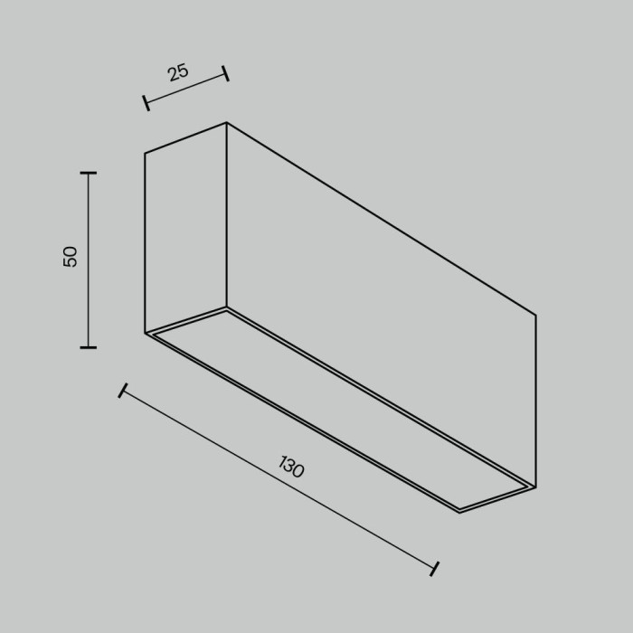 Потолочный светильник Maytoni Technical Basis C068CL-12W3-6K-W