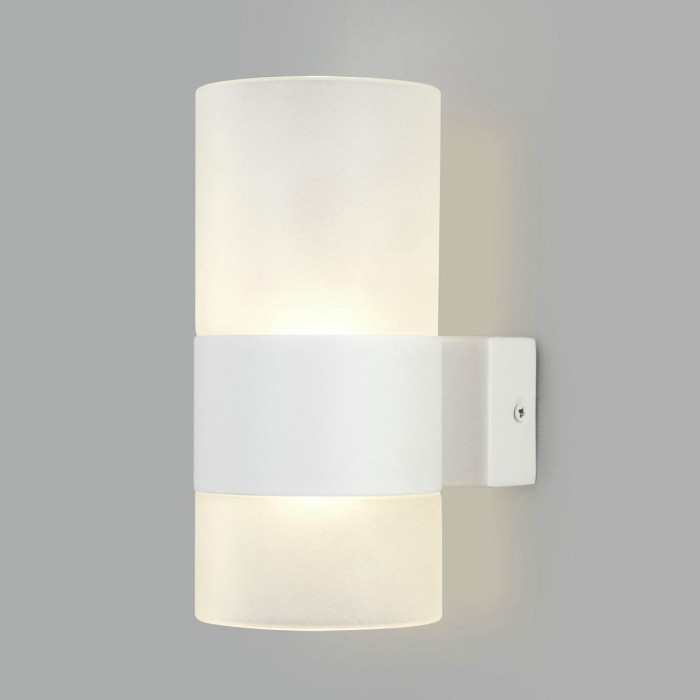 Настенный светодиодный светильник Eurosvet Watford 40021/1 LED белый/матовый