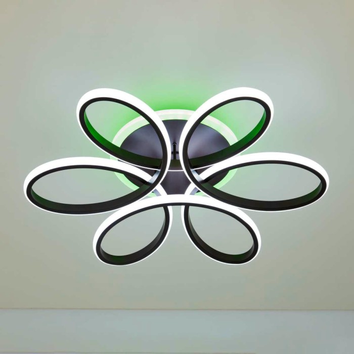 Потолочная светодиодная люстра Citilux Сезар Смарт CL233A155E