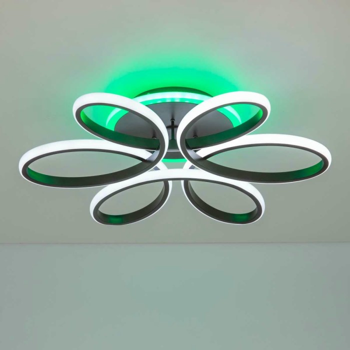 Потолочная светодиодная люстра Citilux Сезар Смарт CL233A155E