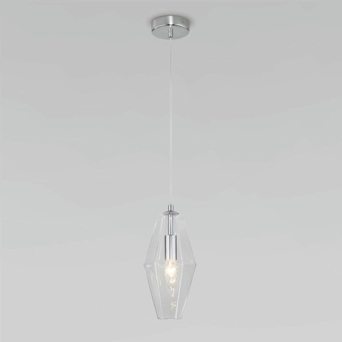 Подвесной светильник Eurosvet Prism 50236/1 прозрачный