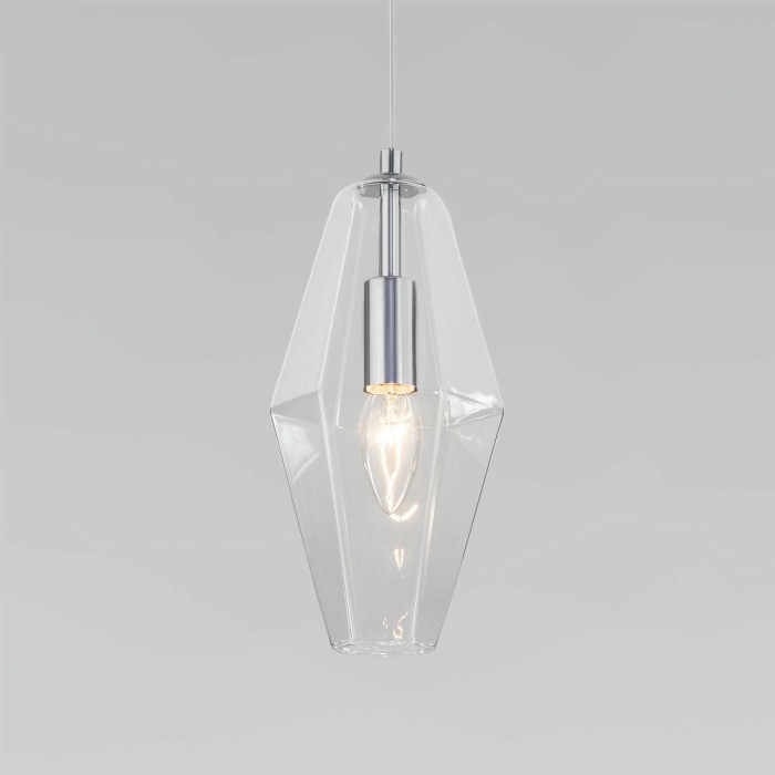 Подвесной светильник Eurosvet Prism 50236/1 прозрачный