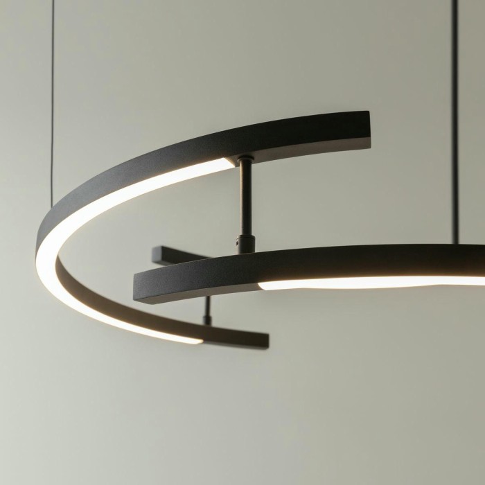 Подвесной светодиодный светильник Maytoni Line MOD016PL-L52BK