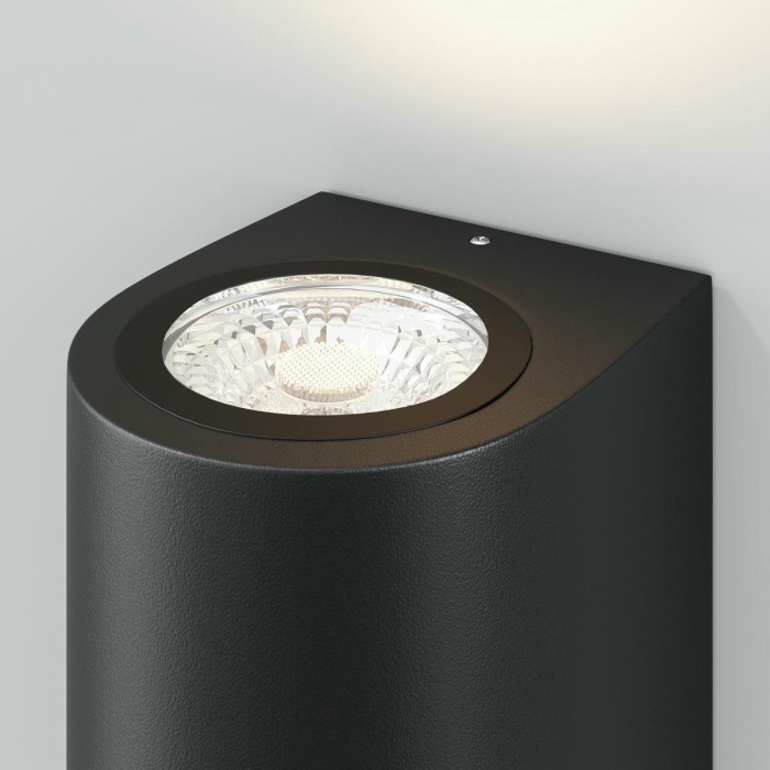 Уличный настенный светильник Maytoni Slat O044WL-01B