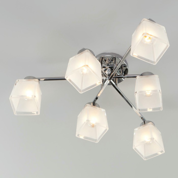 Потолочная люстра Eurosvet Delfi 30162/6 хром