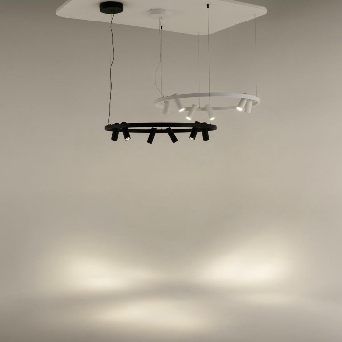Подвесная светодиодная люстра Maytoni Satellite MOD102PL-L42BK