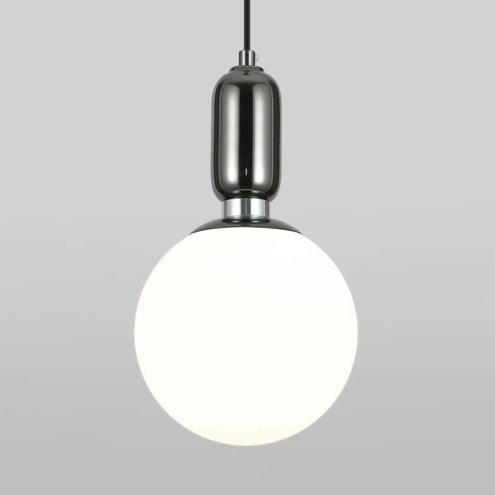 Подвесной светильник Eurosvet Bubble 50197/1 черный жемчуг