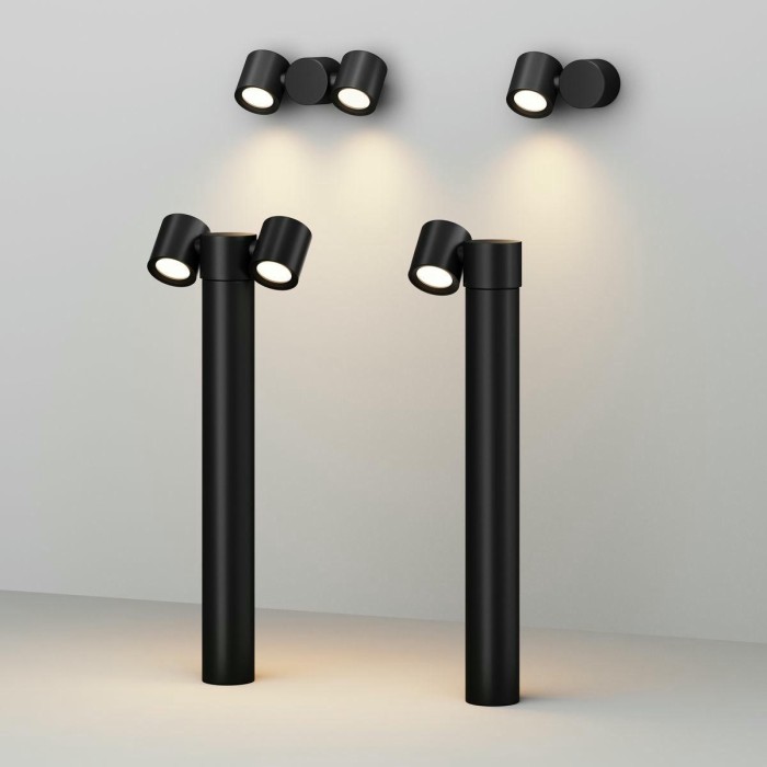 Уличный настенный светильник Maytoni Wall Street O010WL-01B