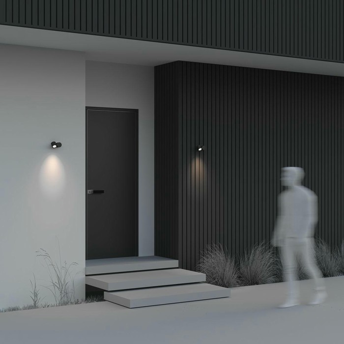 Уличный настенный светильник Maytoni Wall Street O010WL-01B