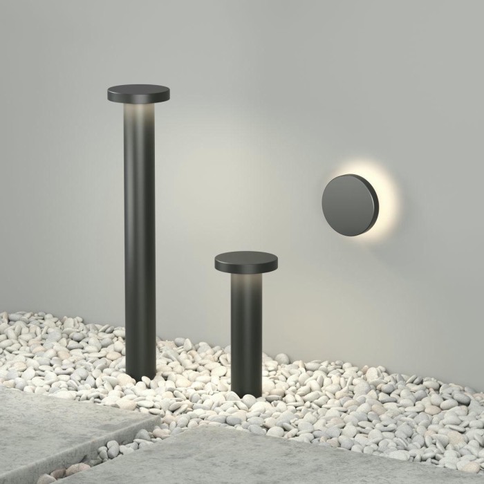 Уличный настенный светодиодный светильник Denkirs Dramen DK9701-BK