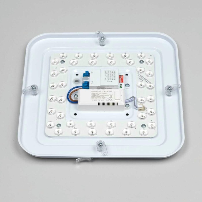 Потолочный светодиодный светильник Citilux Симпла CL714K24SV