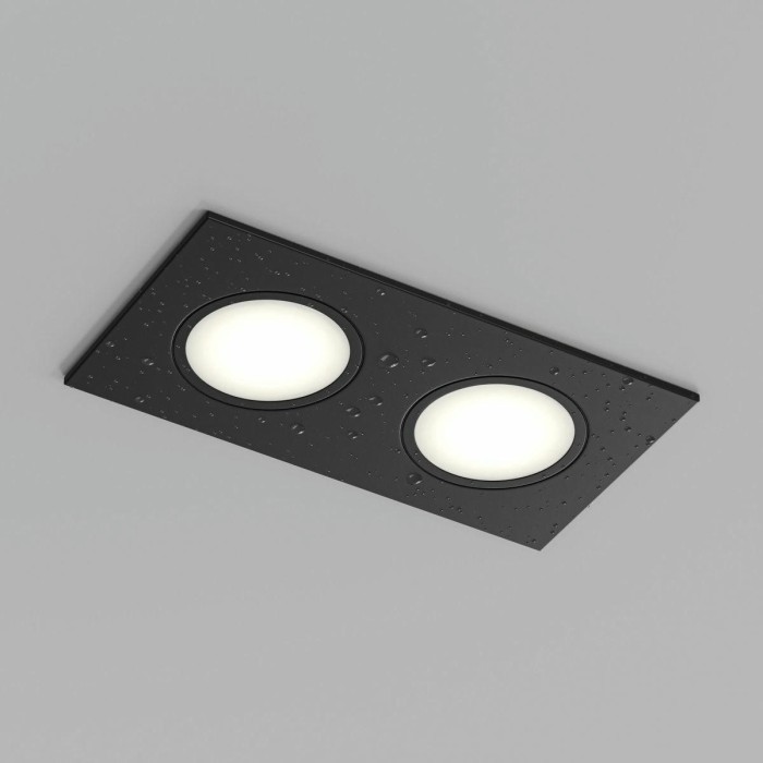 Встраиваемый светильник Denkirs Port DK3112-BK