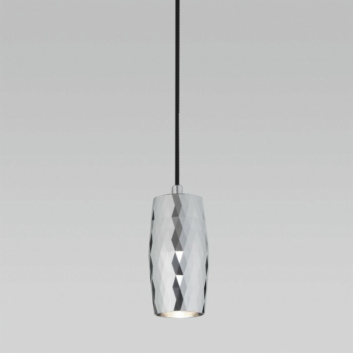 Подвесной светодиодный светильник Eurosvet Bonaldo 50246/1 Led хром