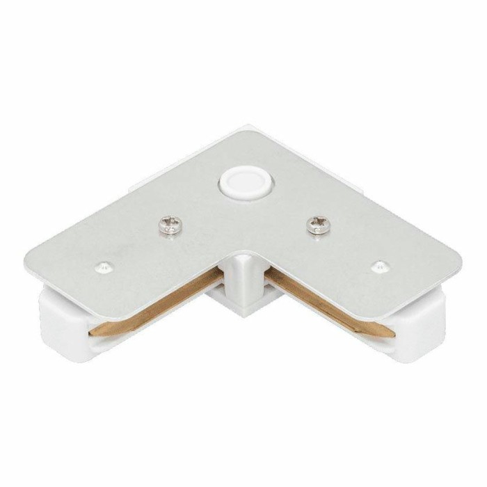 Коннектор L-образный однофазный DesignLed CN2-WH-L 003724