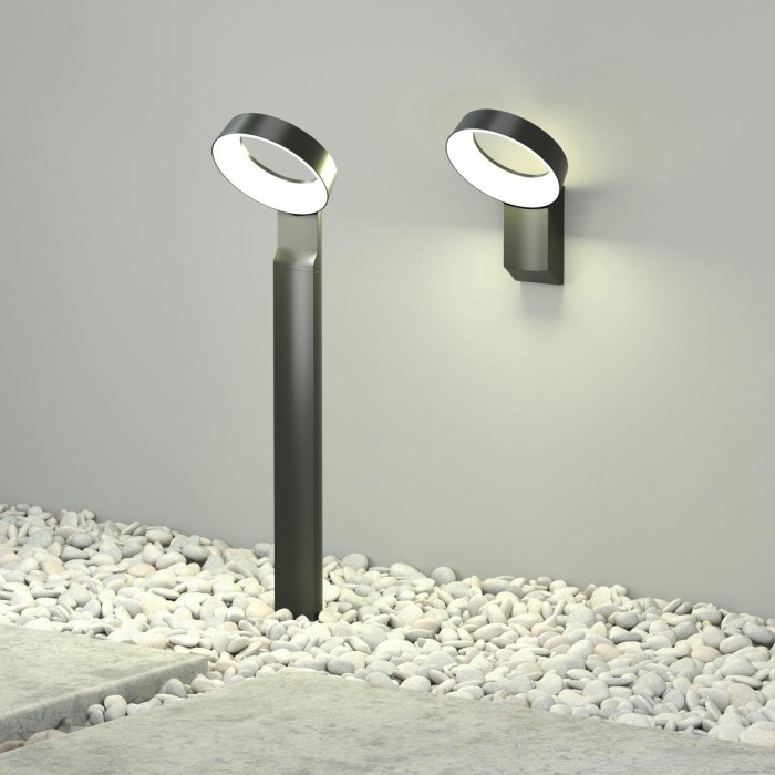 Уличный настенный светодиодный светильник Denkirs Sanvik DK9712-BK