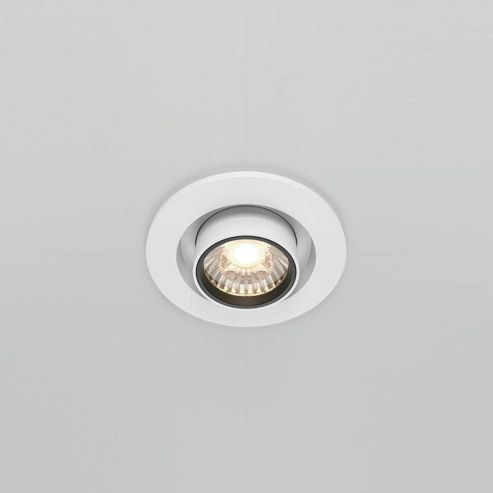 Встраиваемый светодиодный спот Maytoni Technical Hidden DL045-01-10W4K-W