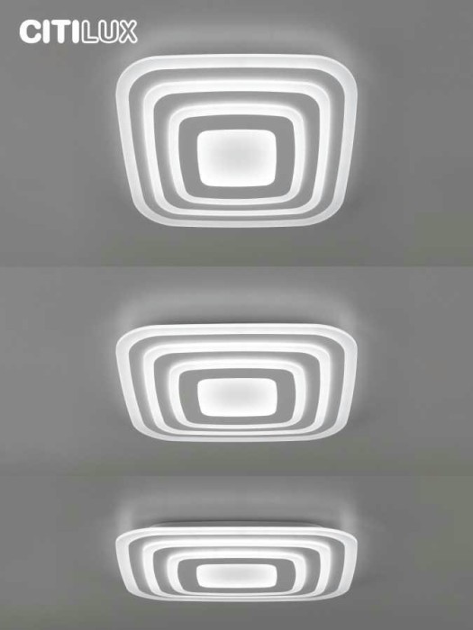 Потолочный светодиодный светильник Citilux Триест CL737A080E