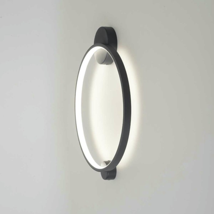 Бра Crystal Lux REAL AP18W LED BLACK