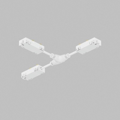 Коннектор Т-образный гибкий Denkirs Smart Hide TR2115-WH