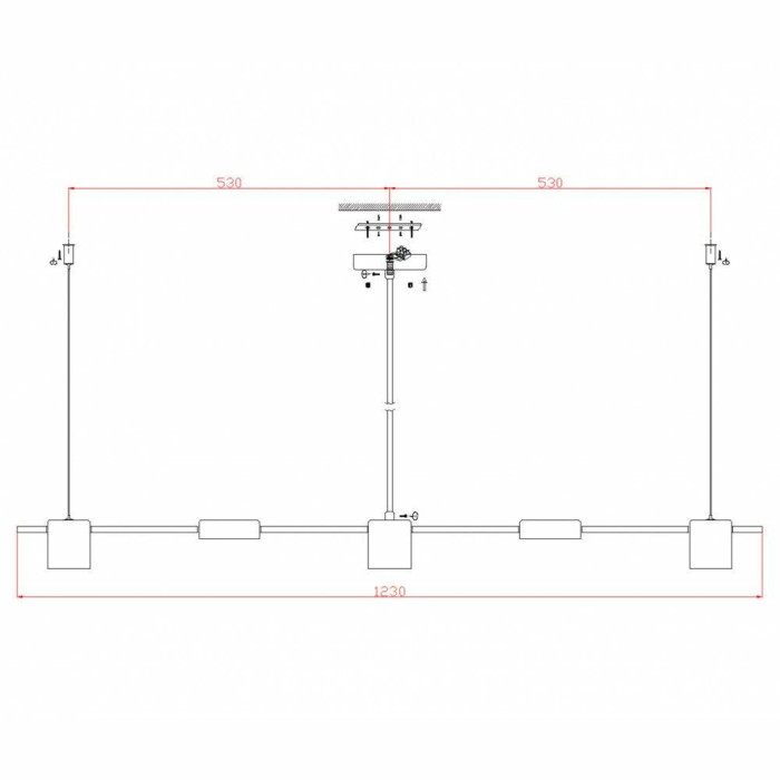 Подвесная светодиодная люстра Kink Light Карин 07624-5,02