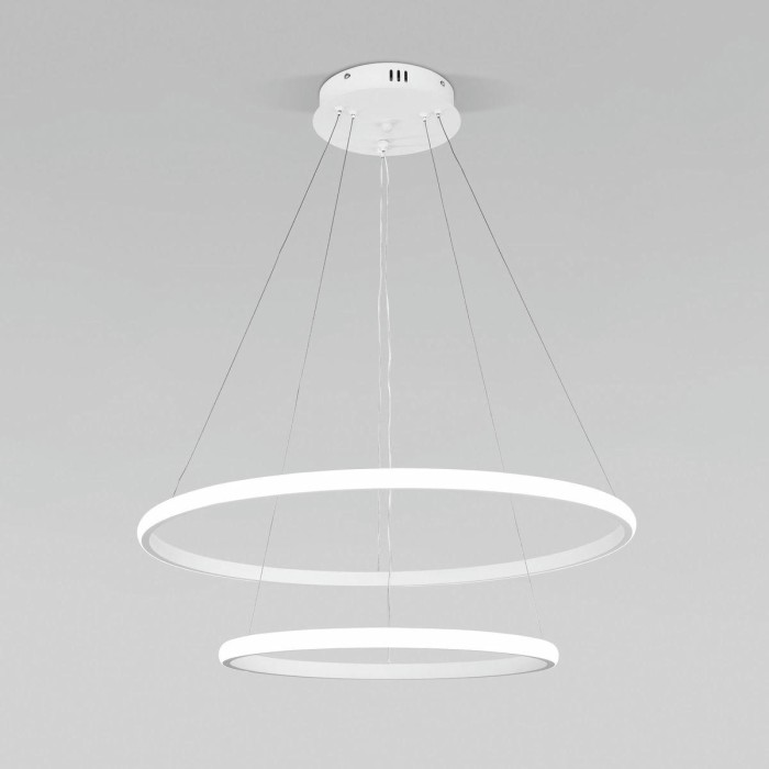 Подвесной светодиодный светильник Eurosvet Collars 90264/2 белый