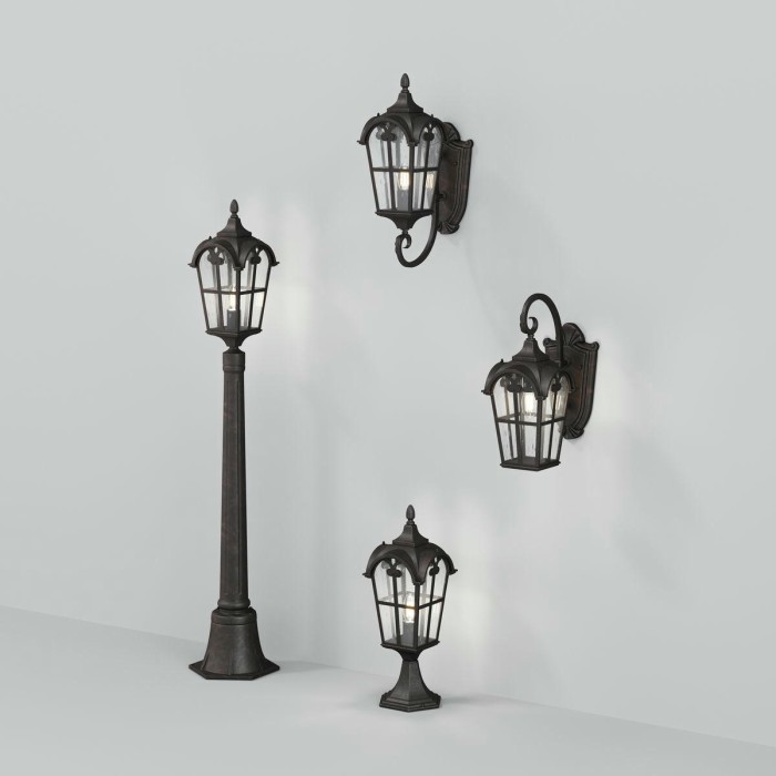 Настенный светильник Maytoni Outdoor O413WL-01BZ1