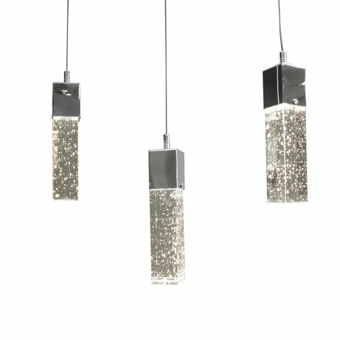 Подвесной светодиодный светильник Kink Light Аква 08510-3AS(4000K)