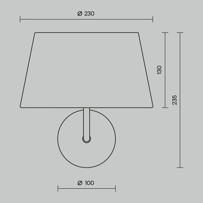 Бра Maytoni Modern MOD360WL-01B