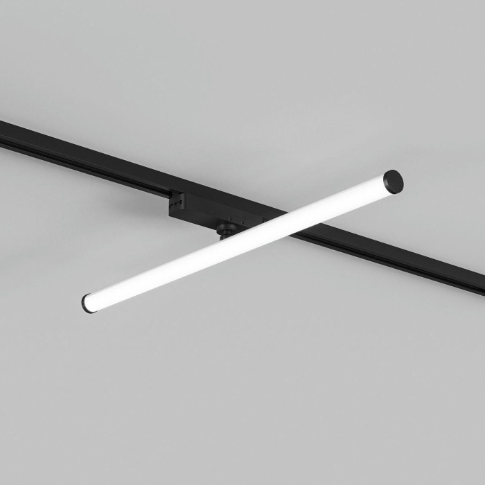 Трековый светодиодный светильник Denkirs Strom DK6648-BK