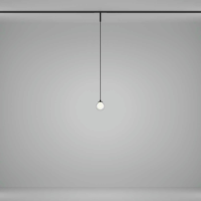 Трековый подвесной светильник Maytoni Technical TR181PL-1-4WTW-B