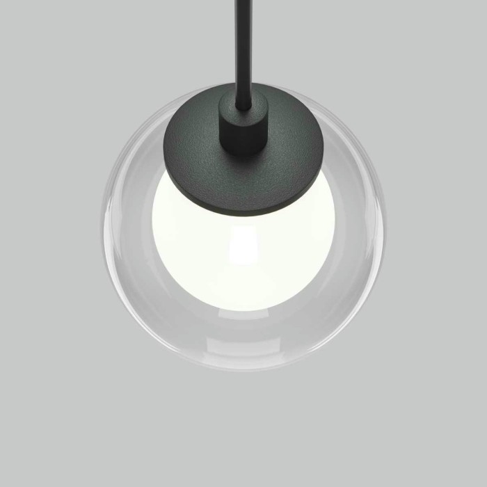 Трековый подвесной светильник Maytoni Technical TR181PL-1-4WTW-B