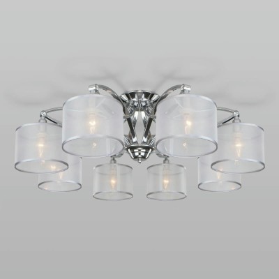 Потолочная люстра Eurosvet Fabiola 60124/8 хром Smart