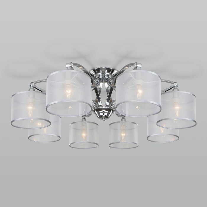 Потолочная люстра Eurosvet Fabiola 60124/8 хром Smart