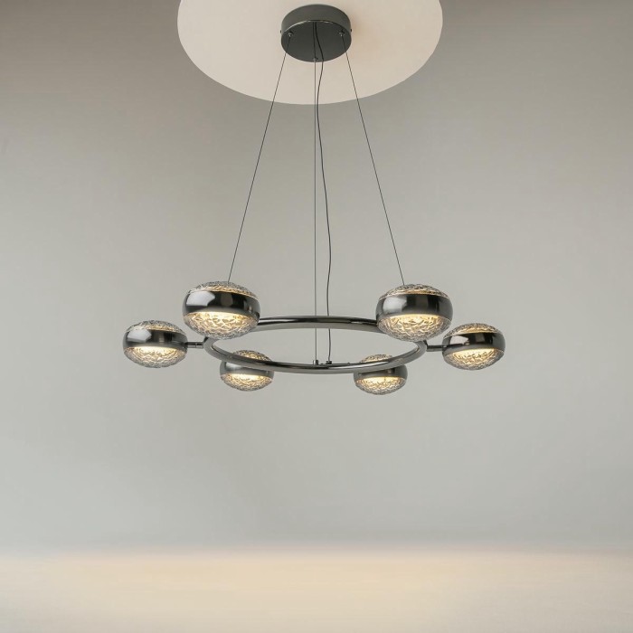 Подвесная светодиодная люстра Maytoni Mind MOD299PL-L60BC3K