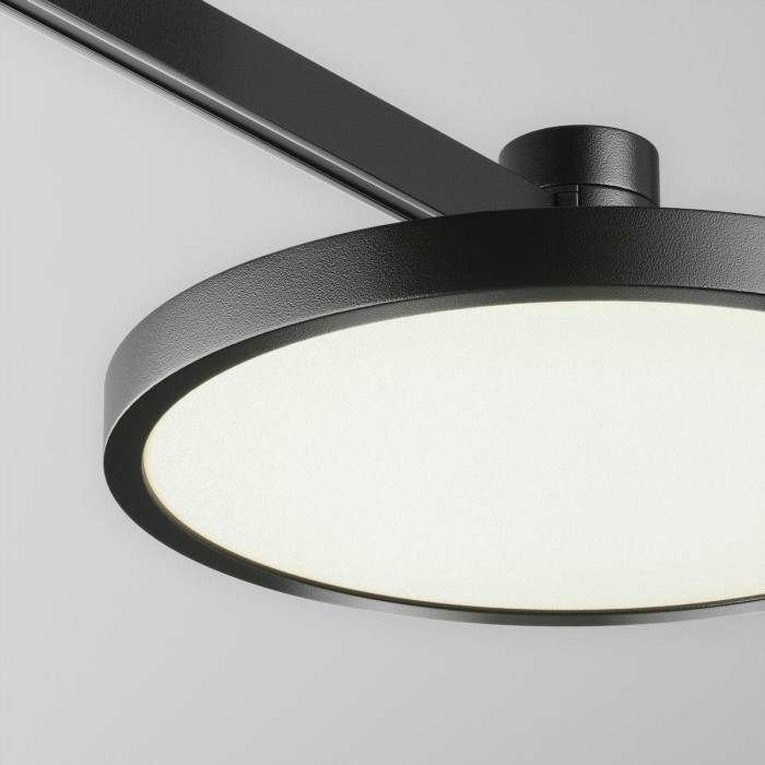 Трековый светодиодный светильник Maytoni Flarity Plato TR153-1-10W4K-B