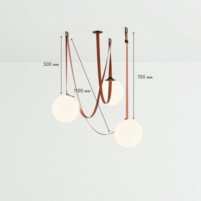 Трековая ременная система Denkirs Belty Set DK55SET22-01-BR