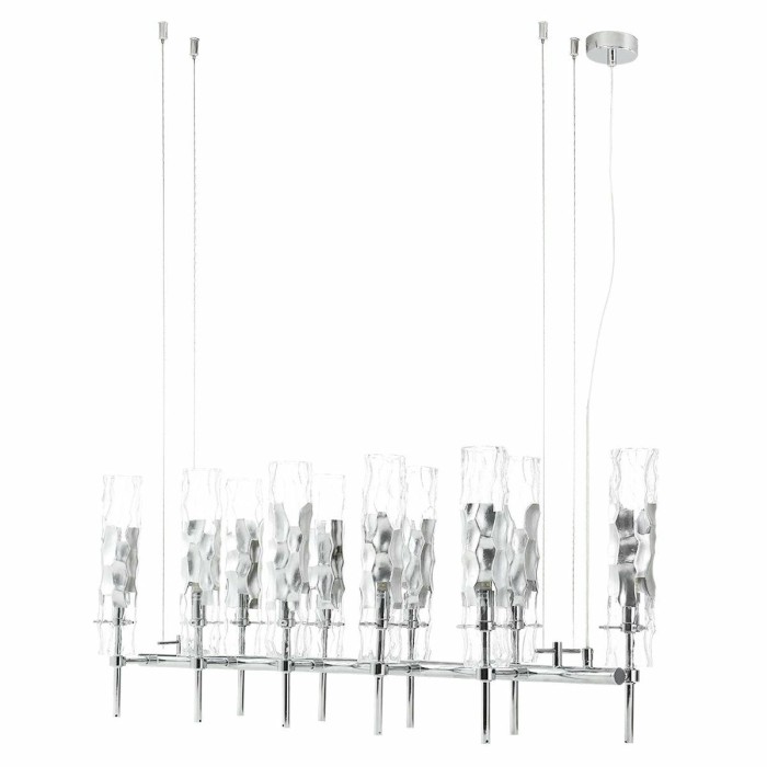 Подвесная люстра Crystal Lux Primavera SP10 Chrome