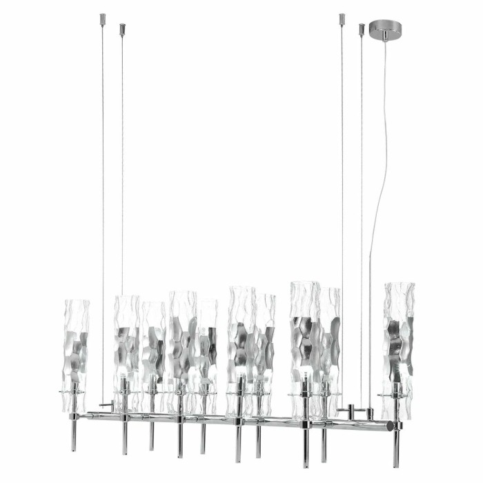 Подвесная люстра Crystal Lux Primavera SP10 Chrome