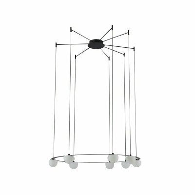 Подвесная светодиодная люстра Kink Light Грета 07810-80A,19