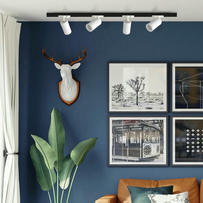 Трековый светильник однофазный Crystal Lux CLT 0.31 019 WH