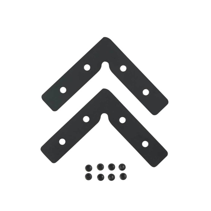 Комплект соединителей Crystal Lux верхних для встраиваемого магнитного трека в натяжной ПВХ потолок 2 шт. CLT 0.223 07