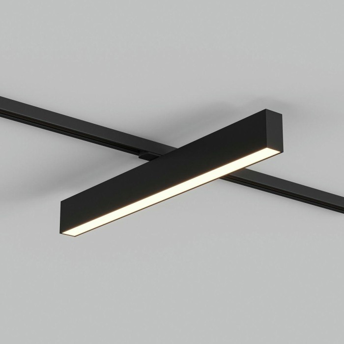 Трековый светодиодный светильник Denkirs Solid Hals DK6430 DK6630-BK