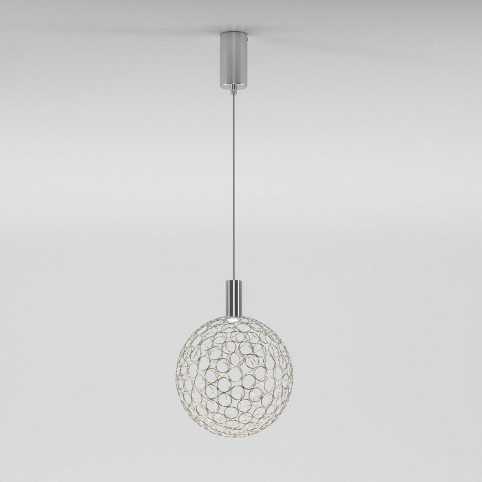 Подвесной светодиодный светильник Eurosvet Gemini 90353/1 хром