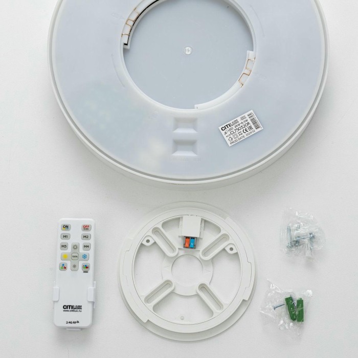 Потолочный светодиодный светильник Citilux Etalon CL750320R