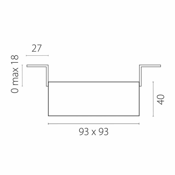 Комплект со светильником Lightstar Domino Quad (214510+214506+214006) G214506WMOD