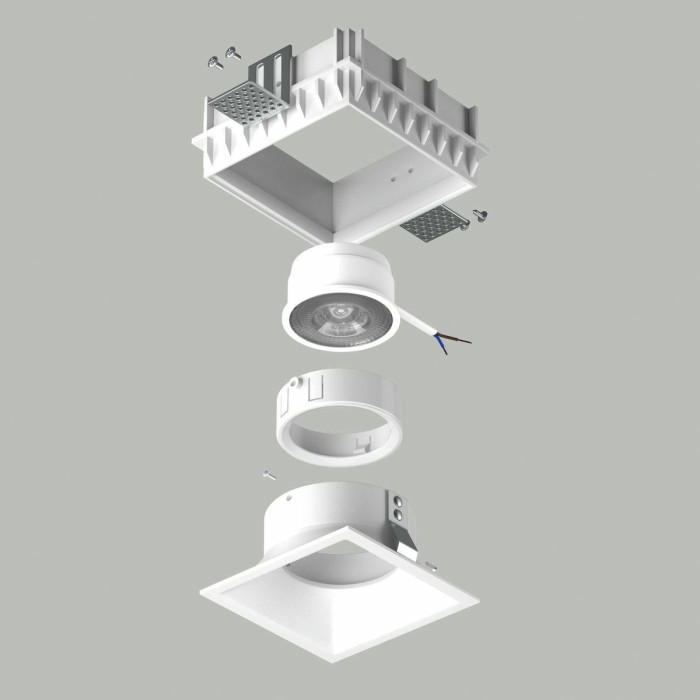 Комплект со светильником Lightstar Domino Quad (214510+214506+214006) G214506WMOD