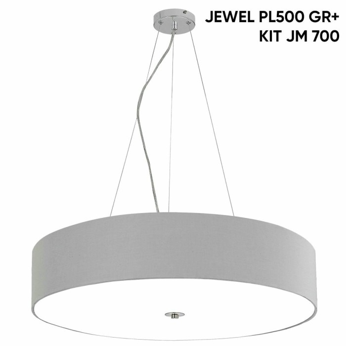 Потолочный светильник Crystal Lux Jewel PL700 Gray